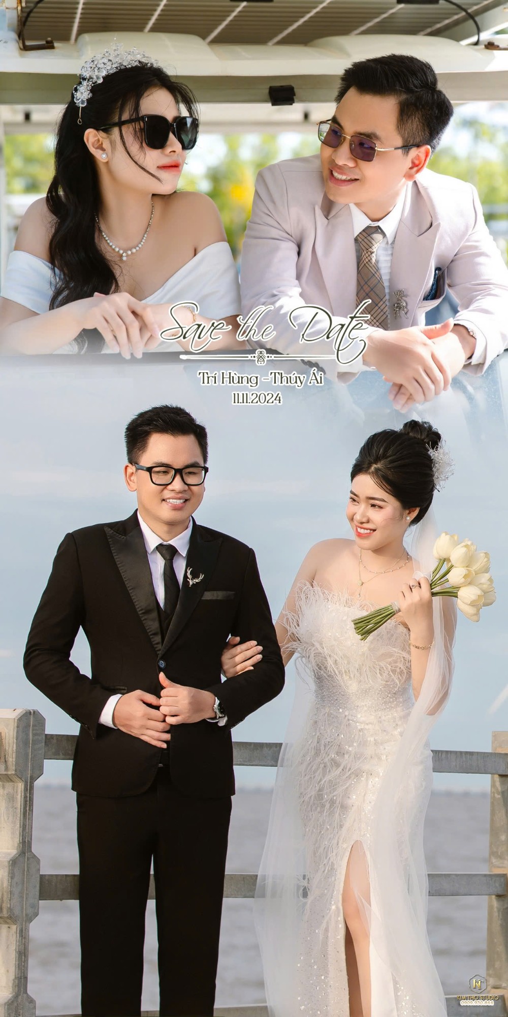 Thiệp cưới online - Tiệc Báo Hỷ Hùng & Ái