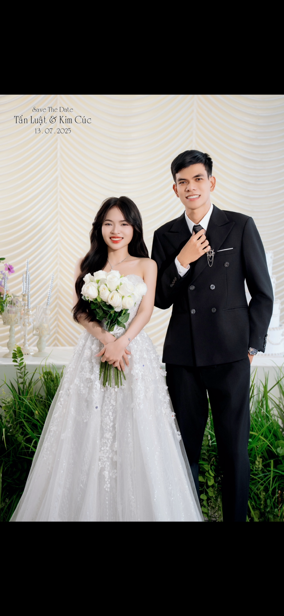 Thiệp cưới online - Luật Cúc